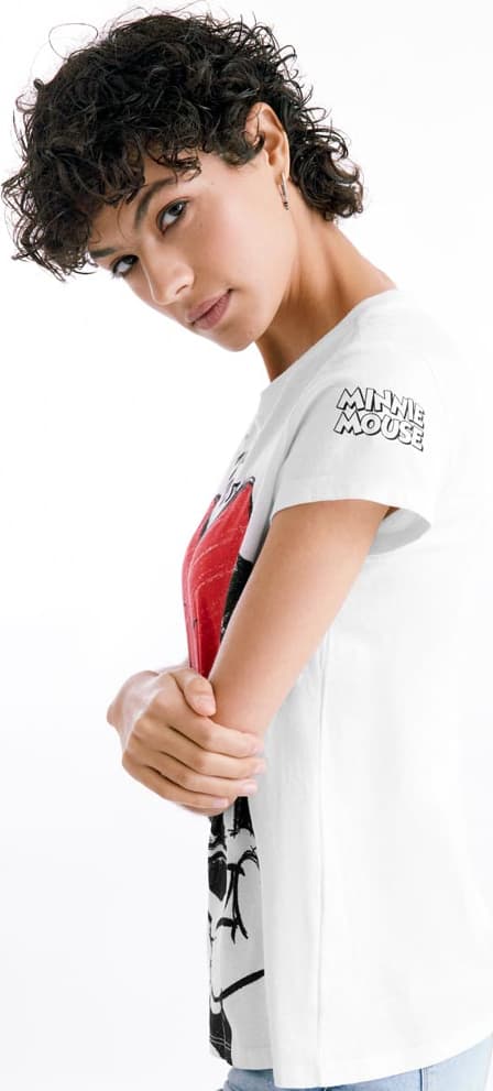 Playera Cuello Redondo Estampada