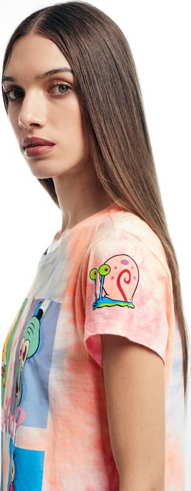 Playera Cuello Redondo Estampada