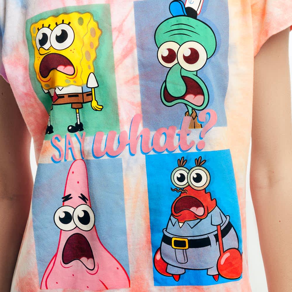 Playera bob esponja online mujer