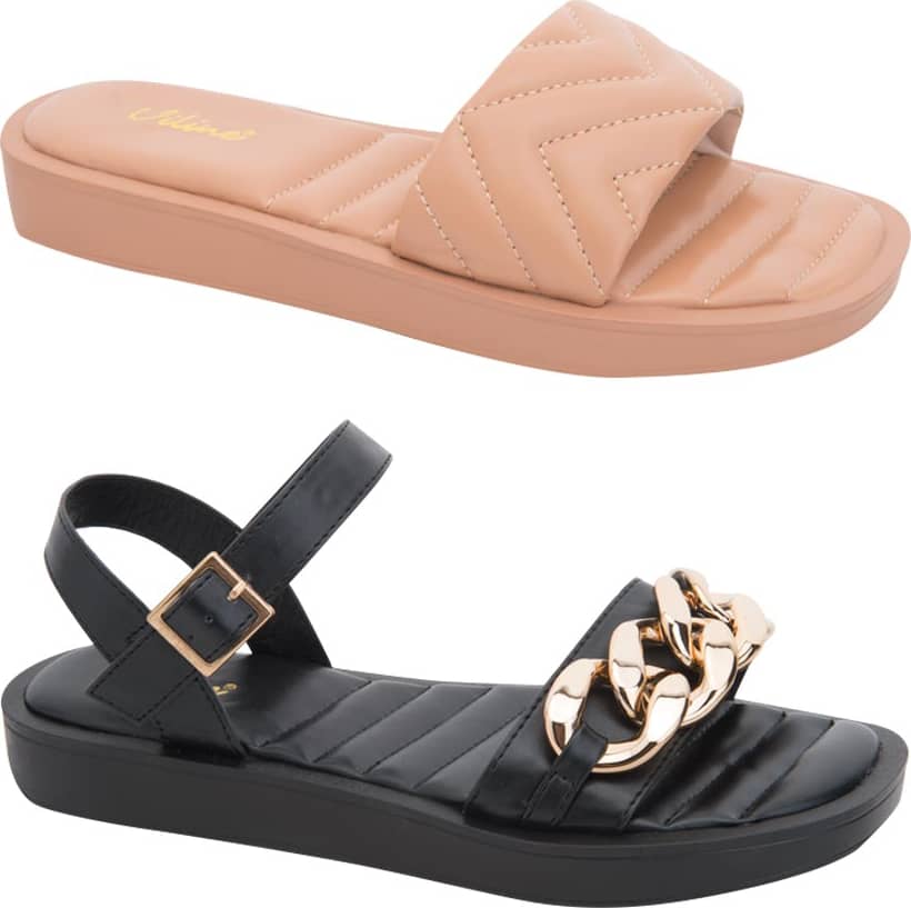 Kit Casual Sandalia Vi Line 8974