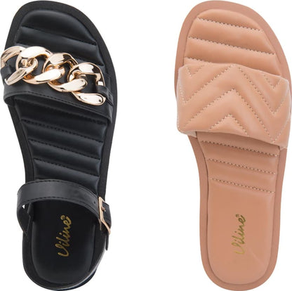 Kit Casual Sandalia Vi Line 8974