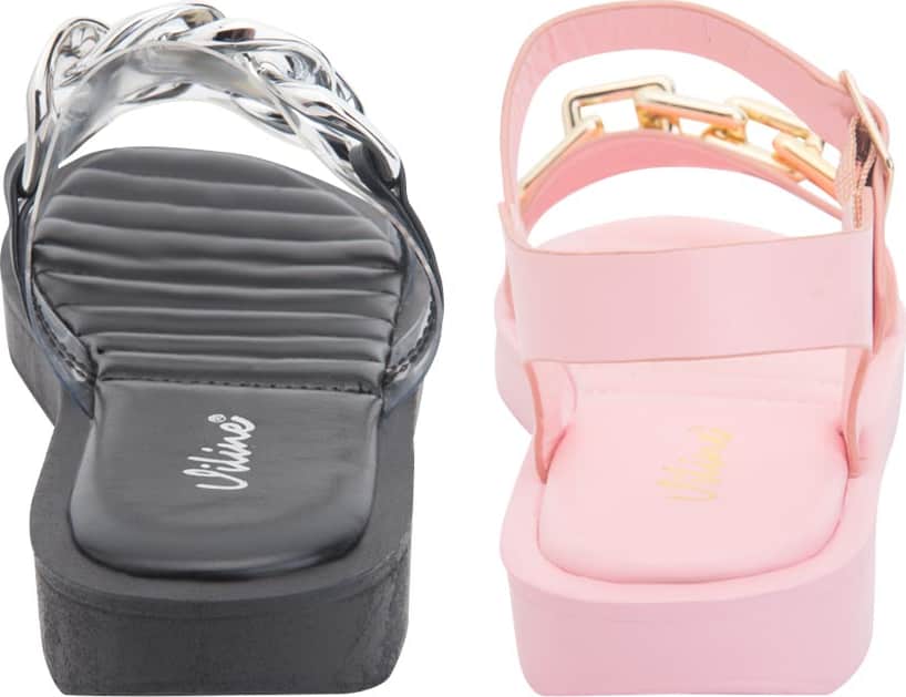 Kit Sandalia Plana Cadena