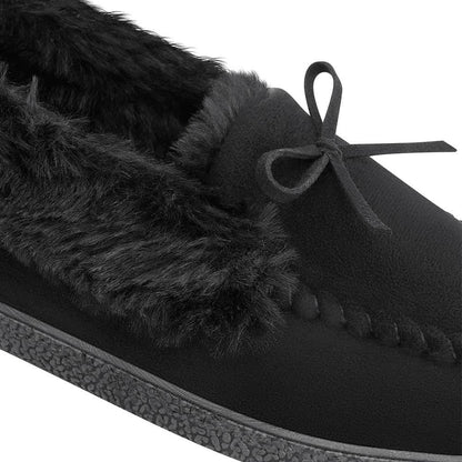 Pantufla Cerrado Moño Peluche