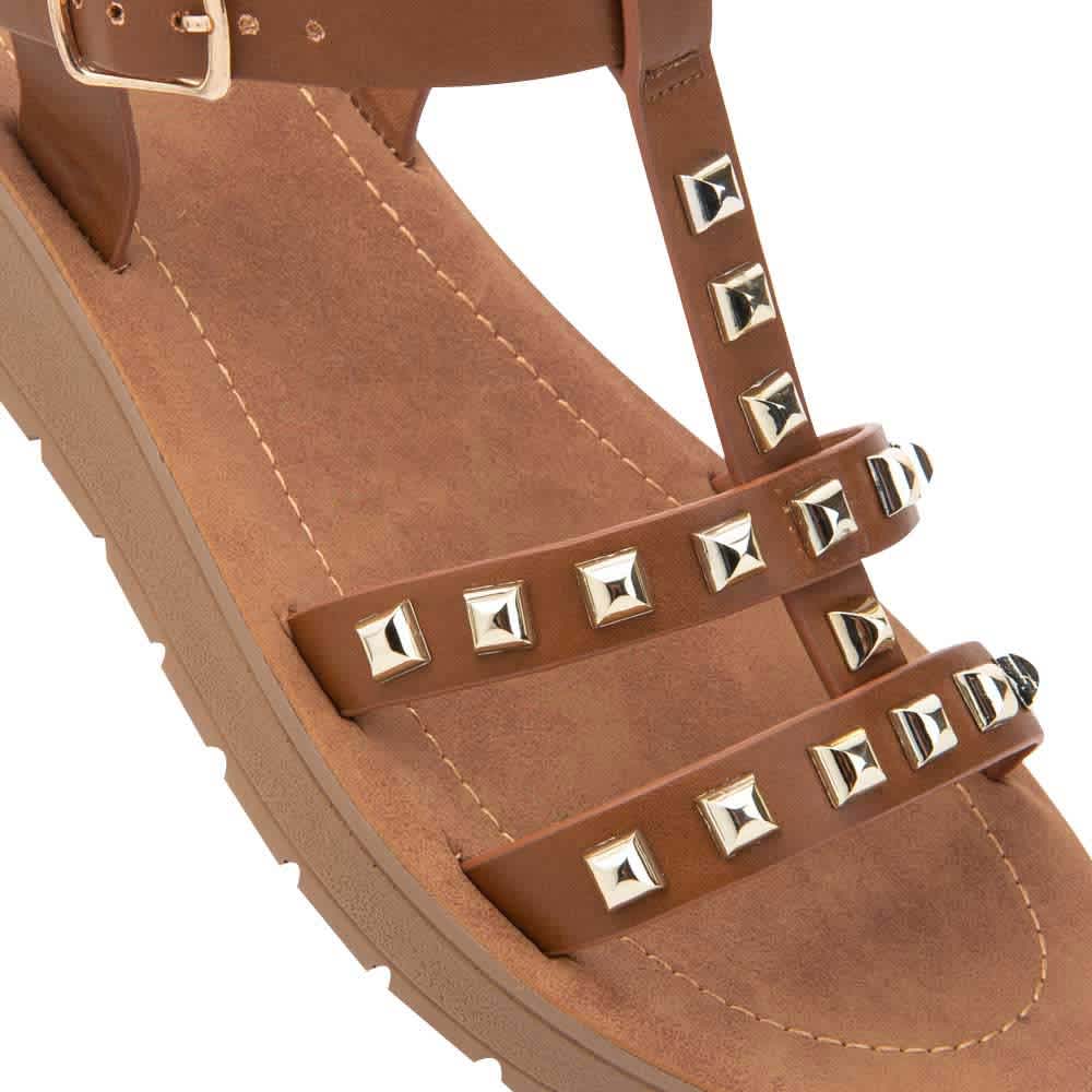 Sandalia Plana Estoperoles