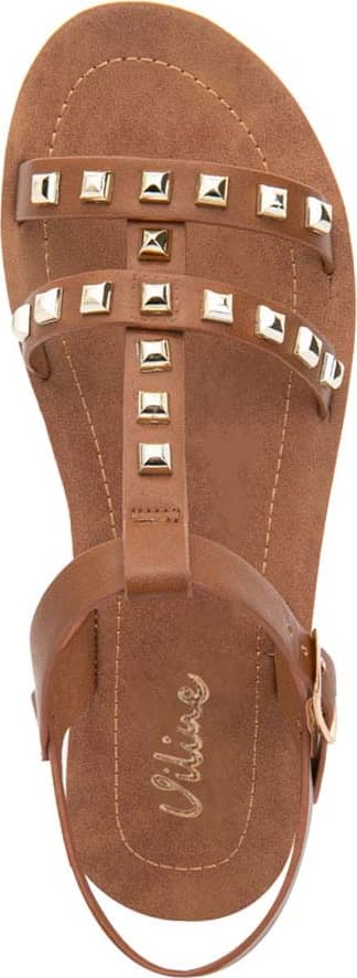 Sandalia Plana Estoperoles