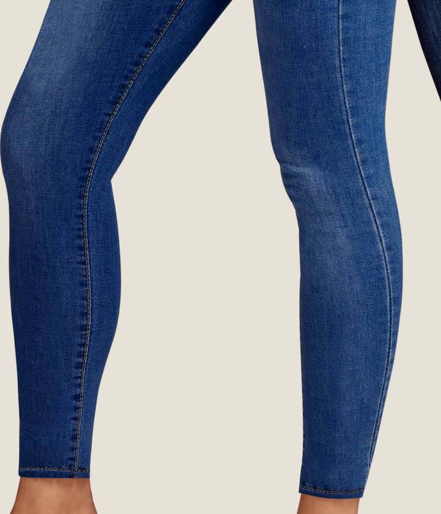 Jeans Super Skinny Cintura Alta