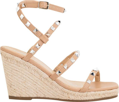 Sandalia Cuña Yute Tiras
