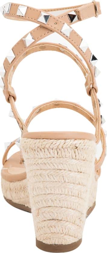 Sandalia Cuña Yute Tiras