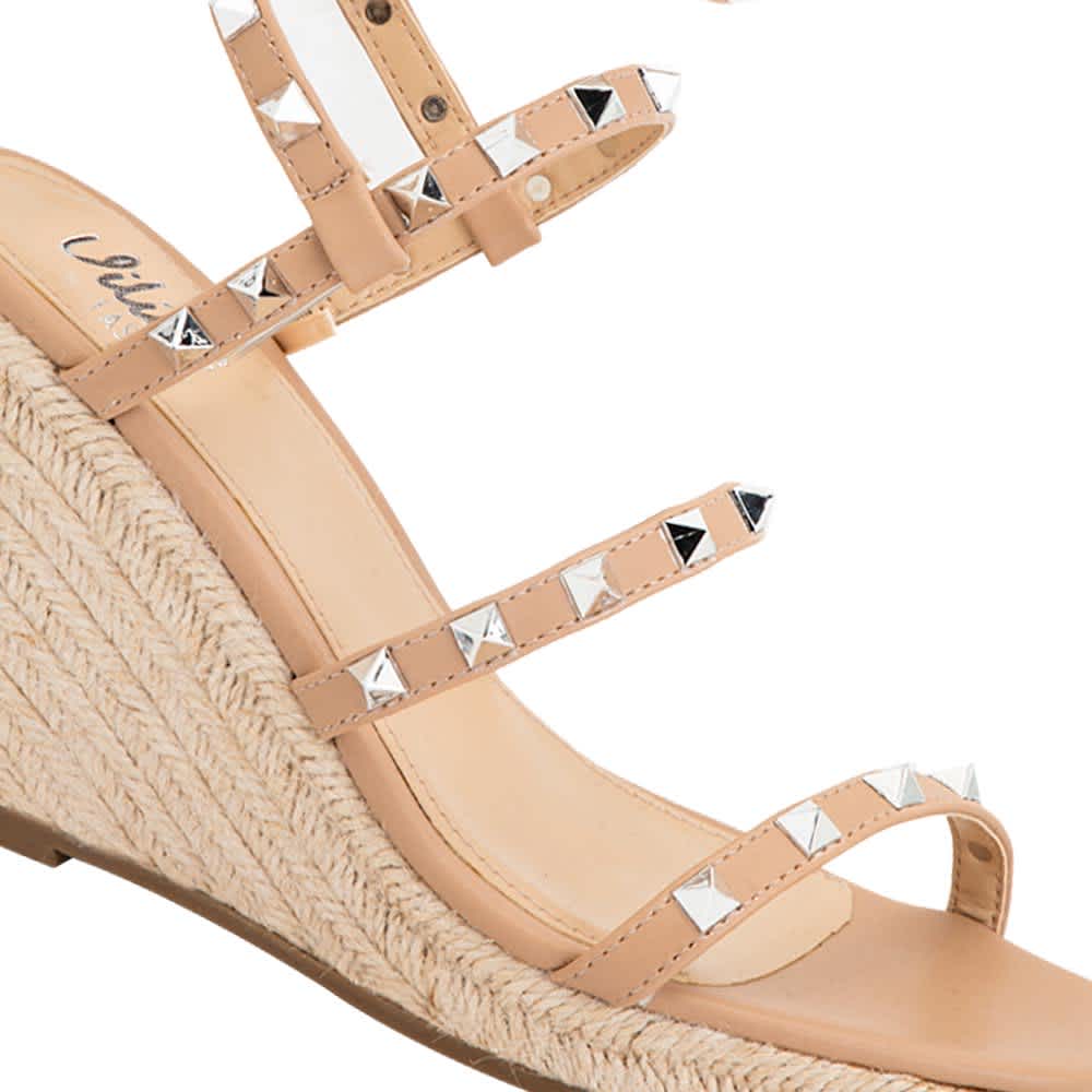 Sandalia Cuña Yute Tiras