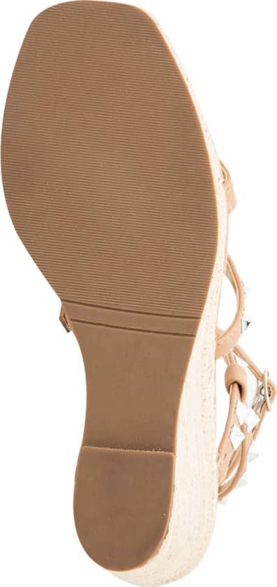 Sandalia Cuña Yute Tiras