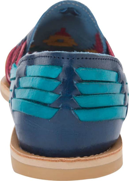 Sandalia Plana Artesanal De Piel