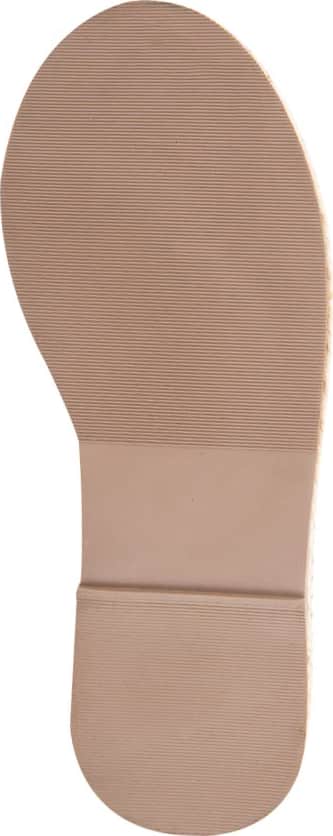 Sandalia Plana Con Yute