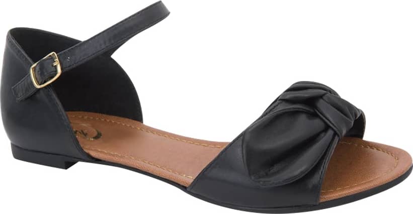 Sandalia Plana Moño