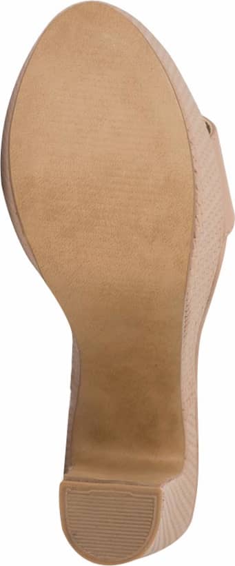 Sandalia Plataforma Tacon Flores