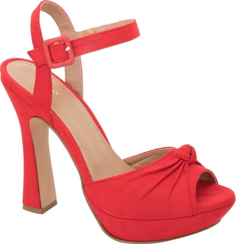 Sandalia Tacon Plataforma Nudo