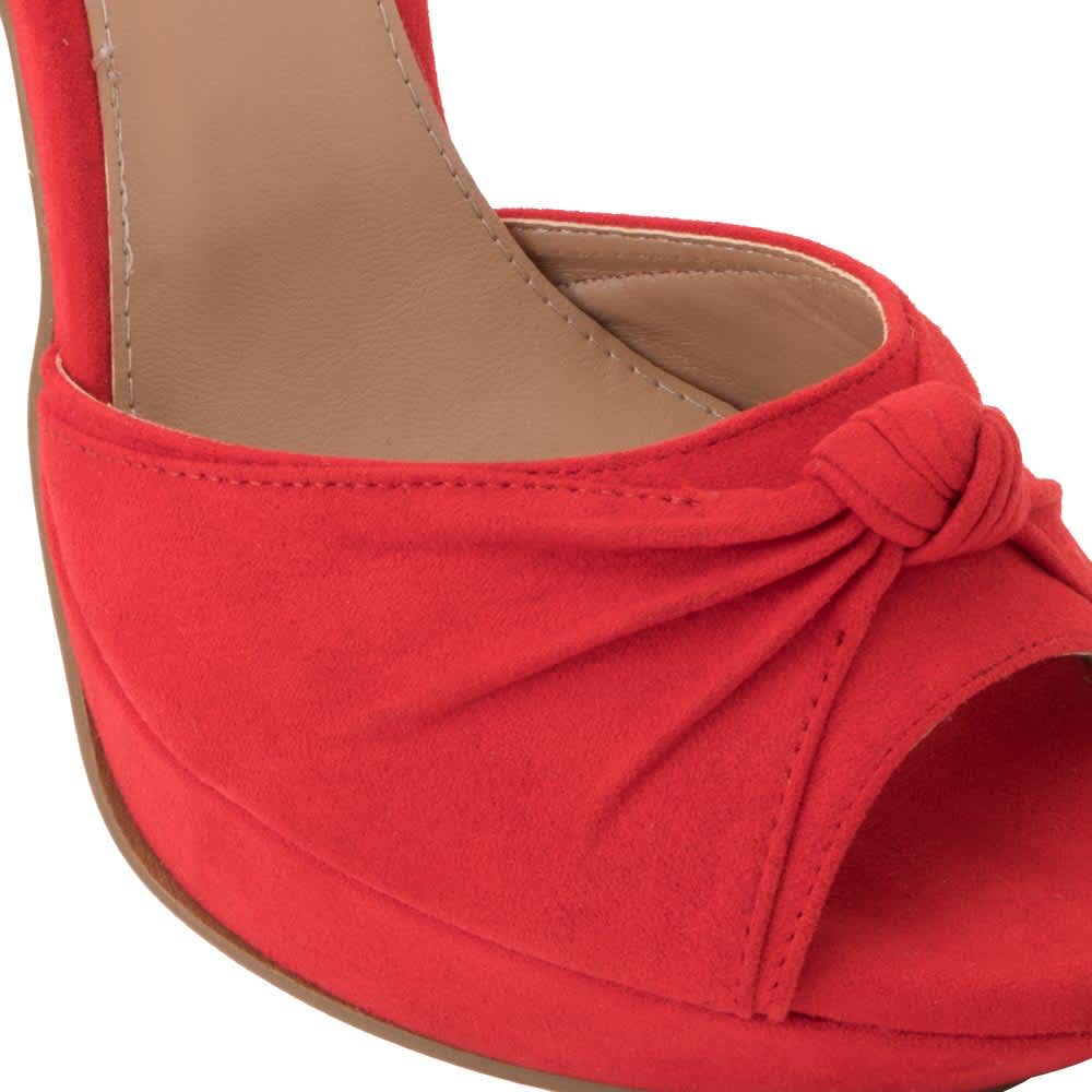 Sandalia Tacon Plataforma Nudo