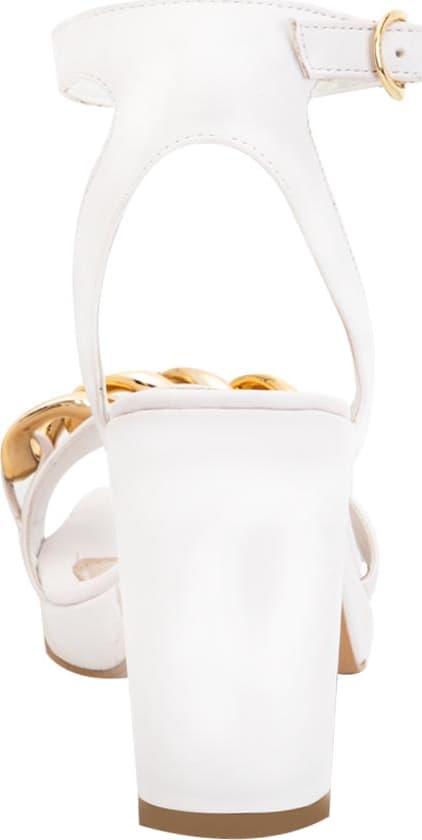 Sandalia Plataforma Tacon Cadena