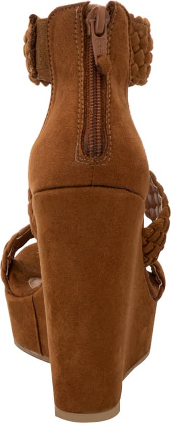 Sandalia Plataforma Yute Trenzada