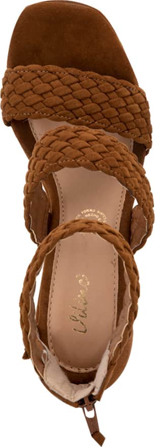 Sandalia Plataforma Yute Trenzada