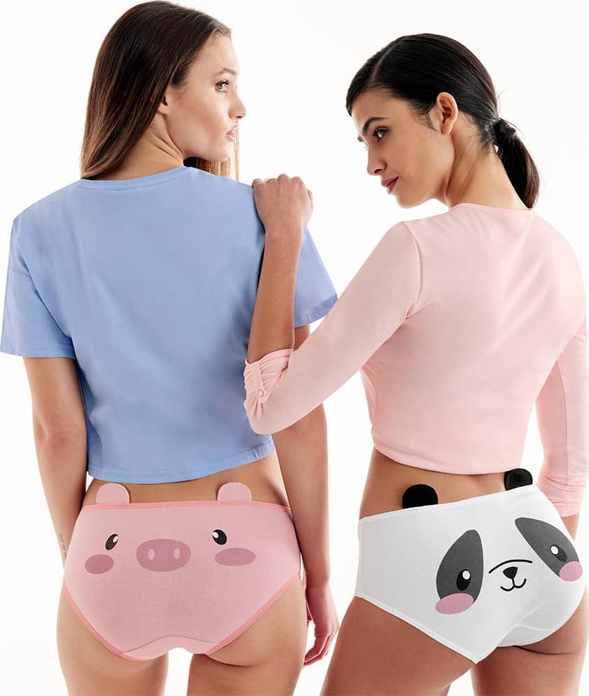 Kit Ropa Interior Pantaleta/boxer/bikini Love To Lounge 1656