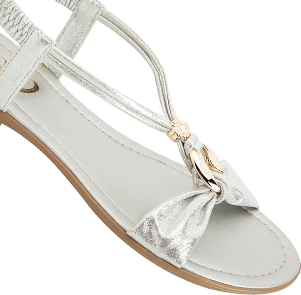 Kit Sandalia Planas Metalicas