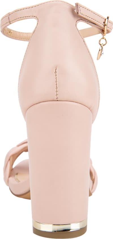 Sandalia Tacon Trenzada