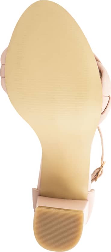 Sandalia Tacon Trenzada