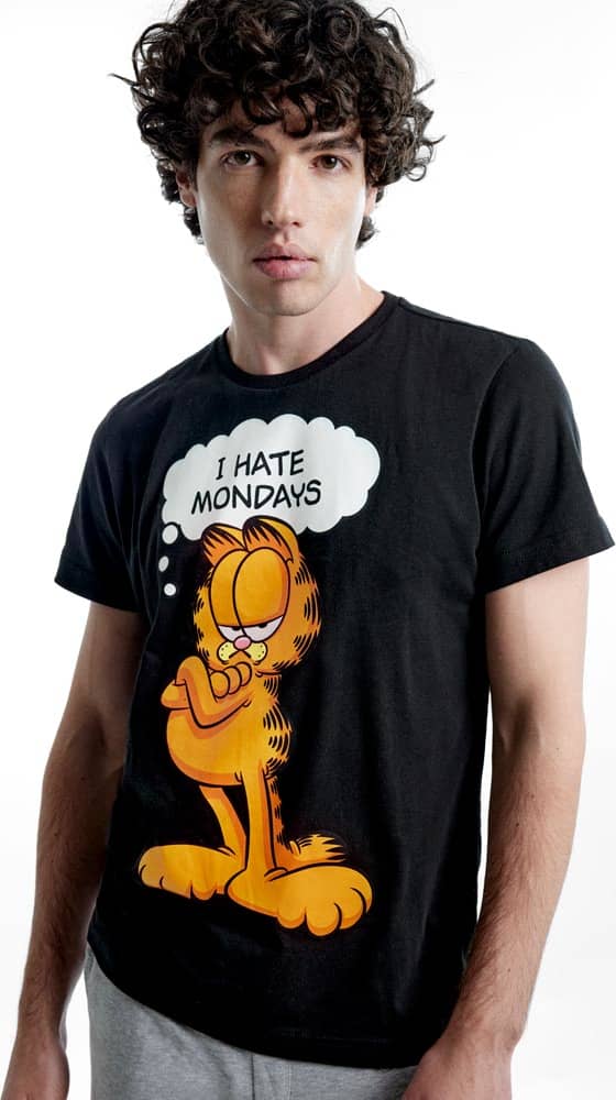 Ropa Casual Playera Garfield Garf