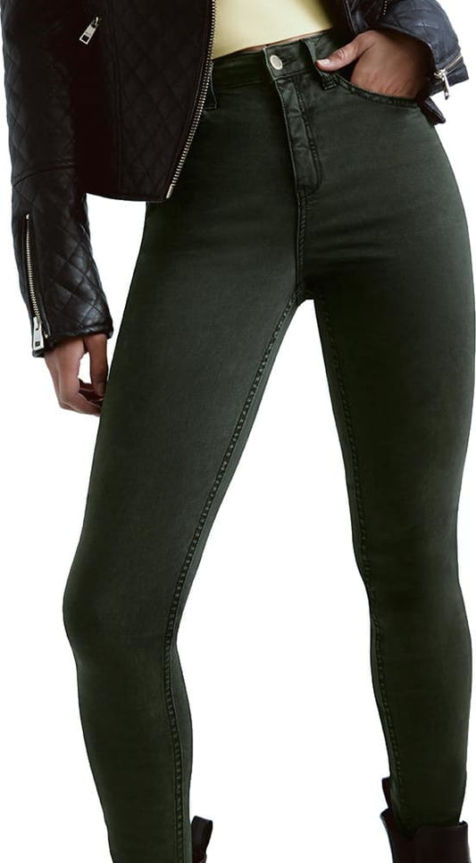 Jeans Super Skinny Cintura Alta