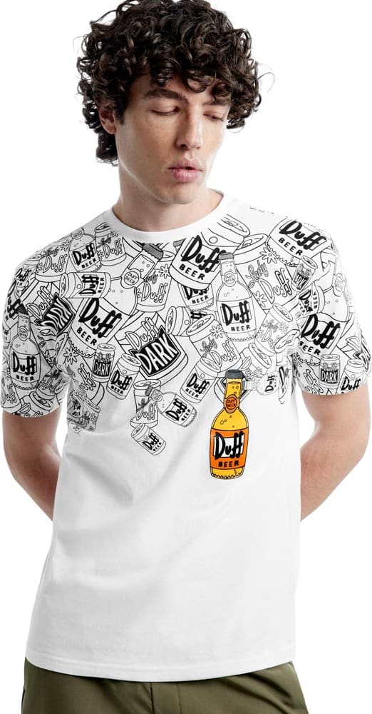 Ropa Casual Playera The Simpsons Duff