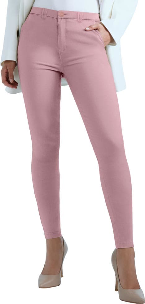 PANTALÓN CINTURA REGULAR CORTE SKINNY