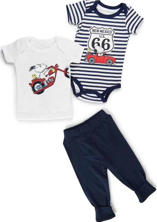 Ropa Casual Conjunto/traje Snoopy S648