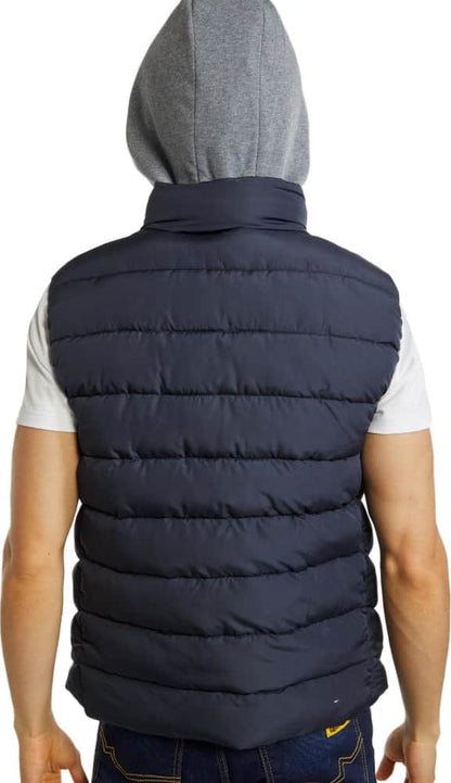 Chaleco Repelente Al Agua Con Capucha Desmontable