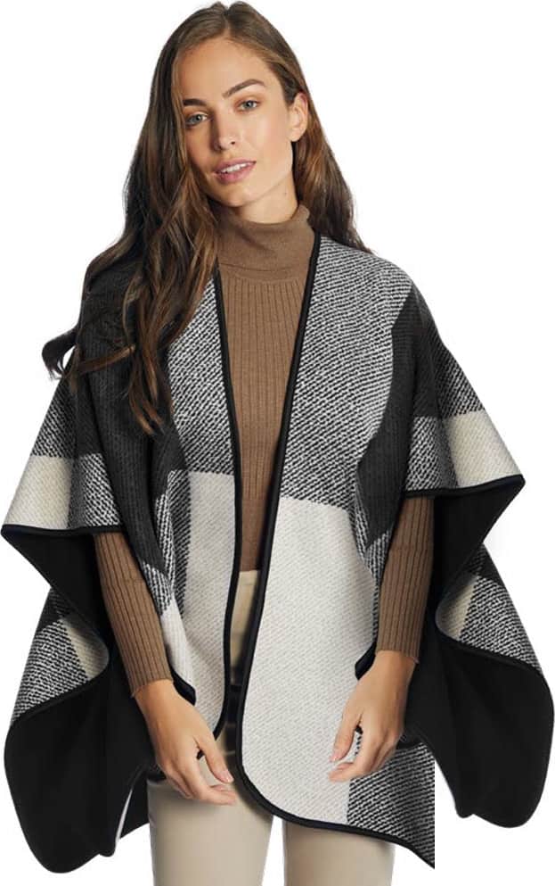 Capa Abierta A Cuadros