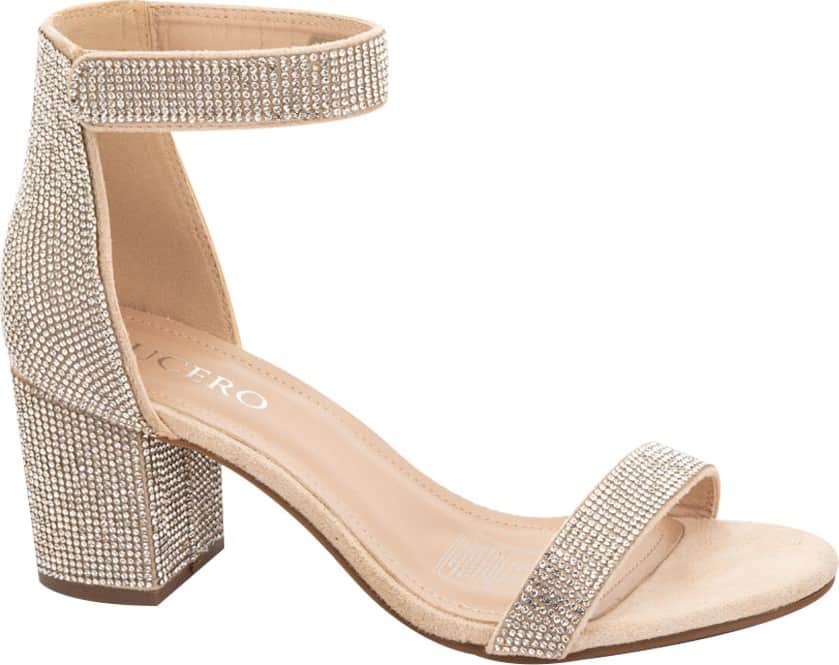 Sandalia Tacon Ancho Fiesta