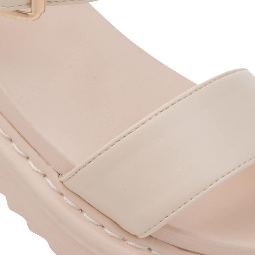 Sandalia Plana Track Monocolor