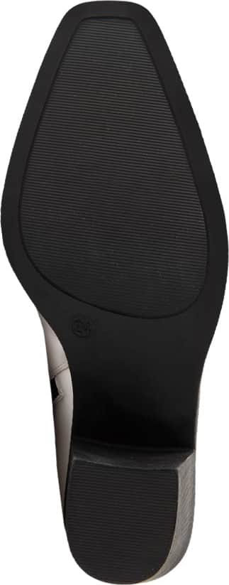 Bota Vaquera Pu Con Bordado Punta Cuadrada