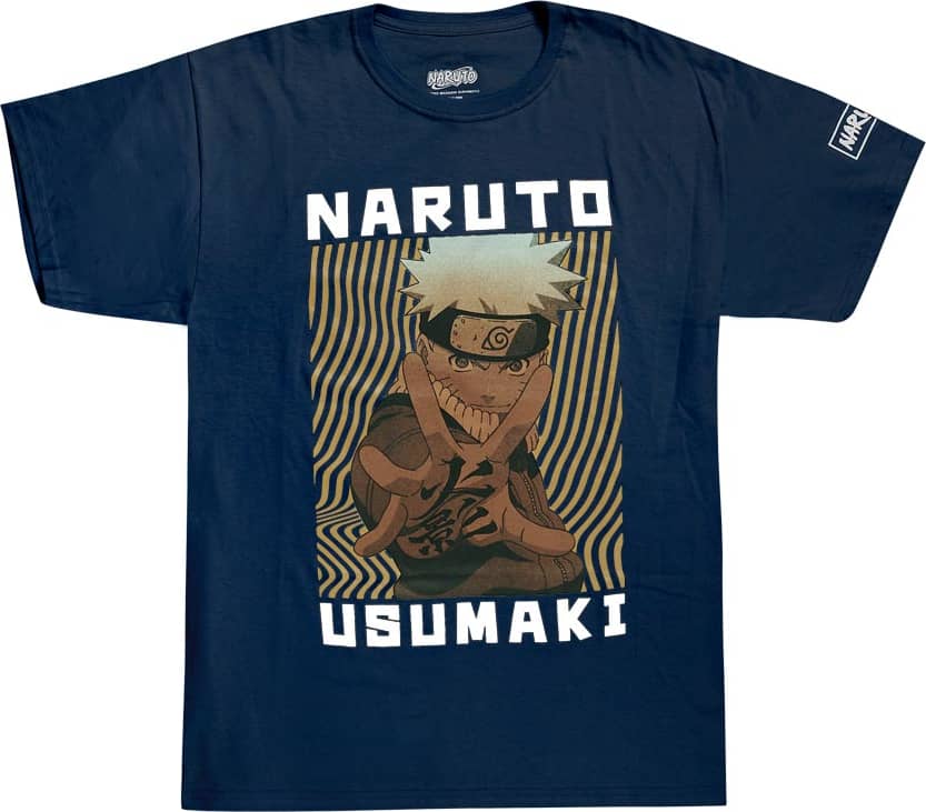 Ropa Casual Playera Naruto Ruso