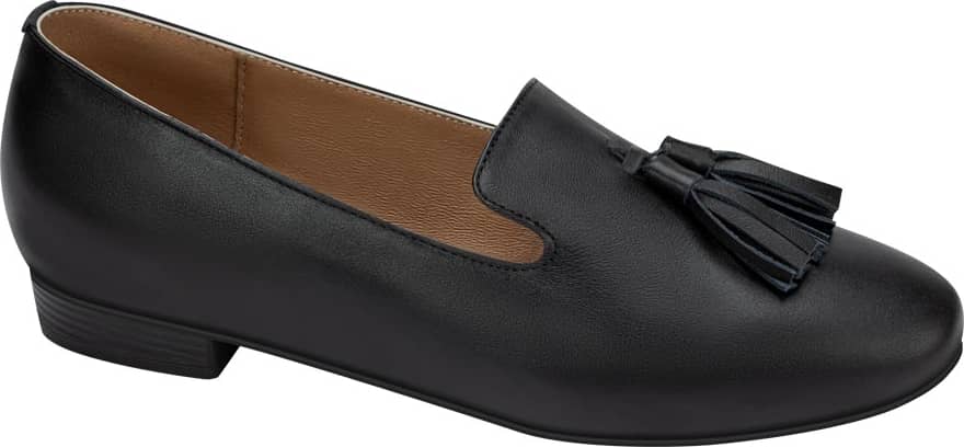 Mocasin De Piel Loafer Piso