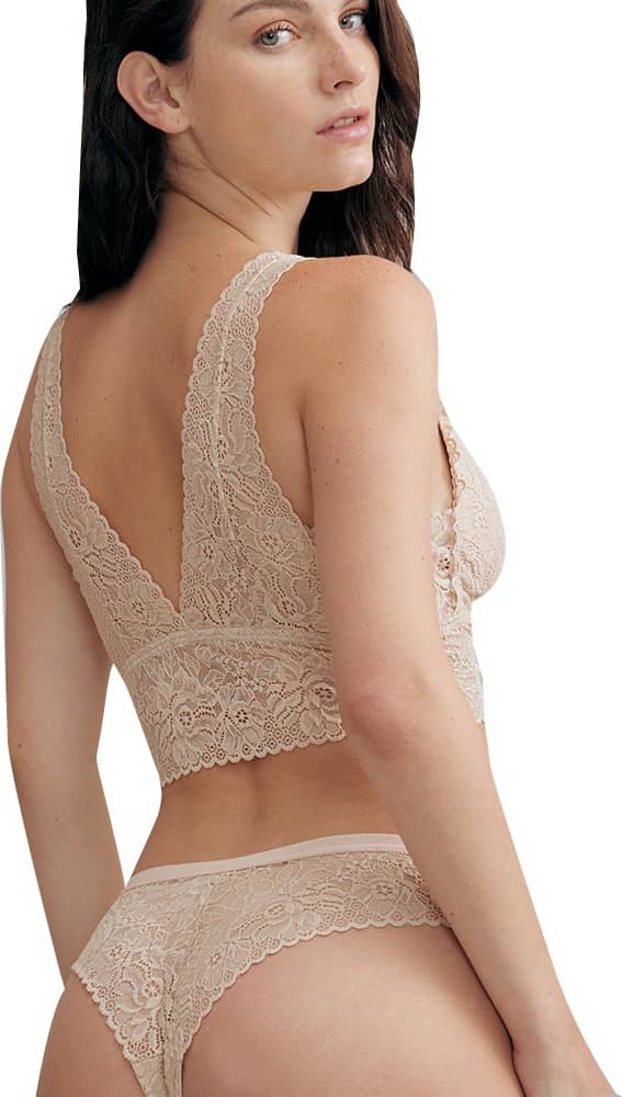 BRASIERE TIPO BRALETTE DE ENCAJE