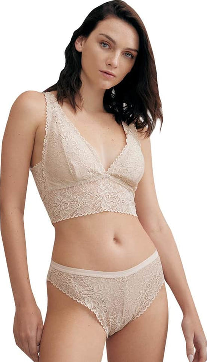 BRASIERE TIPO BRALETTE DE ENCAJE