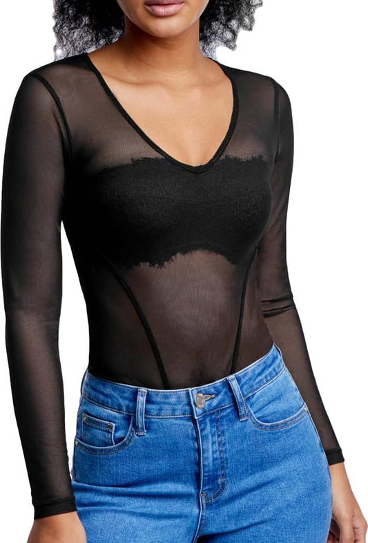 Pantiblusa De Mesh