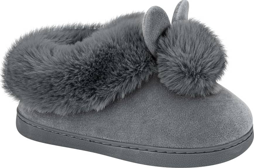 PANTUFLA CERRADA PELUCHE CONEJO