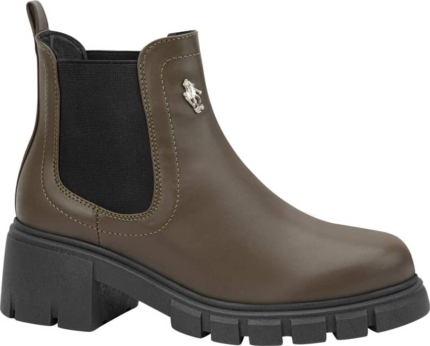 Bota Chelsea Pu Liso Suela Track