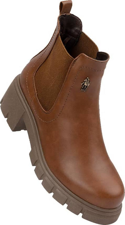 Bota Chelsea Pu Liso Suela Track