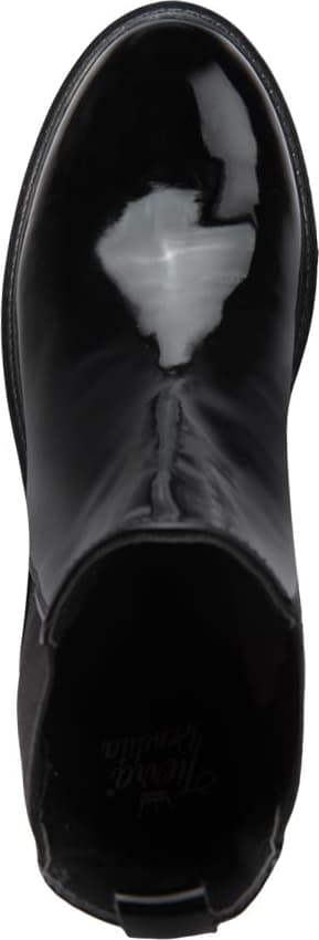 Bota Chelsea Charol Liso Suela Traslucida