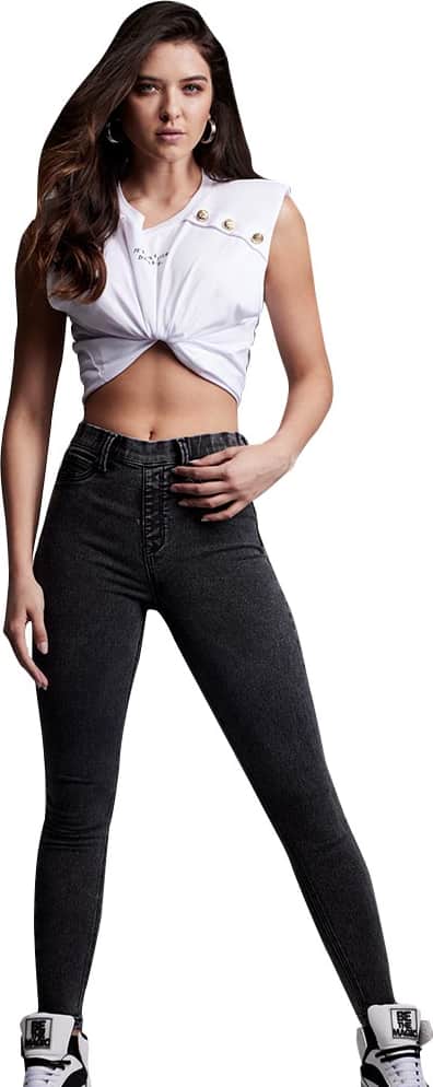 Jeggings Cintura Alta