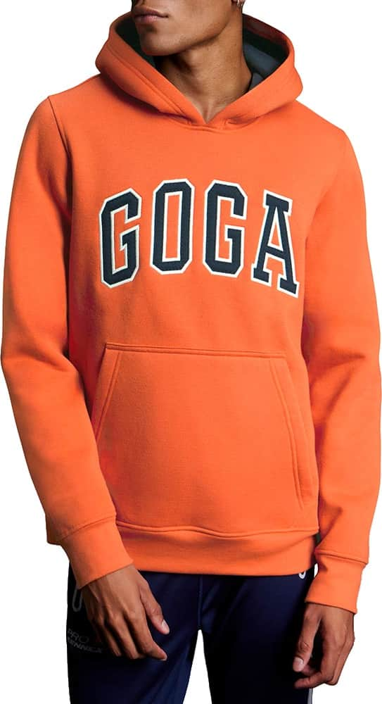 Sudadera abrigadora caballero naranja Goga modelo 7020