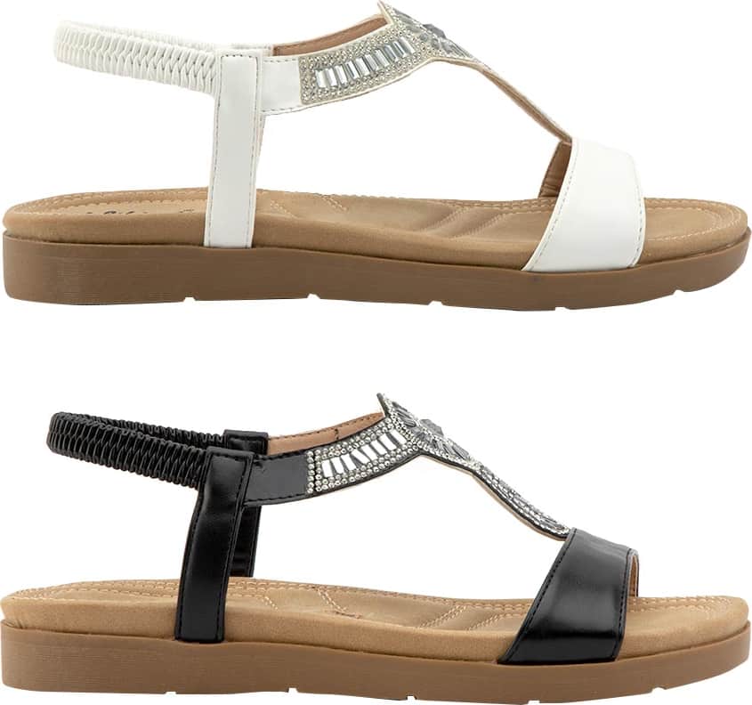 KIT SANDALIA PLANAS PIEDRAS