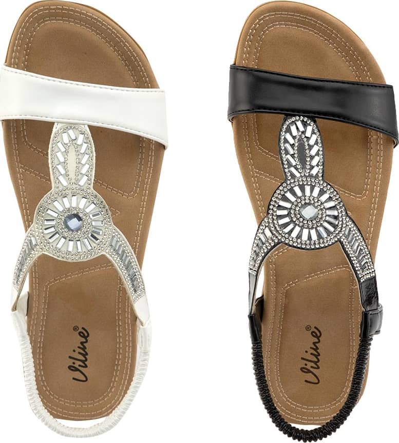 KIT SANDALIA PLANAS PIEDRAS